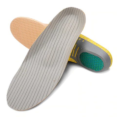 1 Pair of Orthopedic Insoles With Shock Absorption - Naturally Ease Plantar Fasciitis Pain - Size S