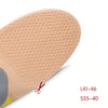 1 Pair of Orthopedic Insoles With Shock Absorption - Naturally Ease Plantar Fasciitis Pain - Size S