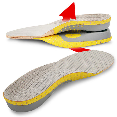 1 Pair of Orthopedic Insoles With Shock Absorption - Naturally Ease Plantar Fasciitis Pain - Size S